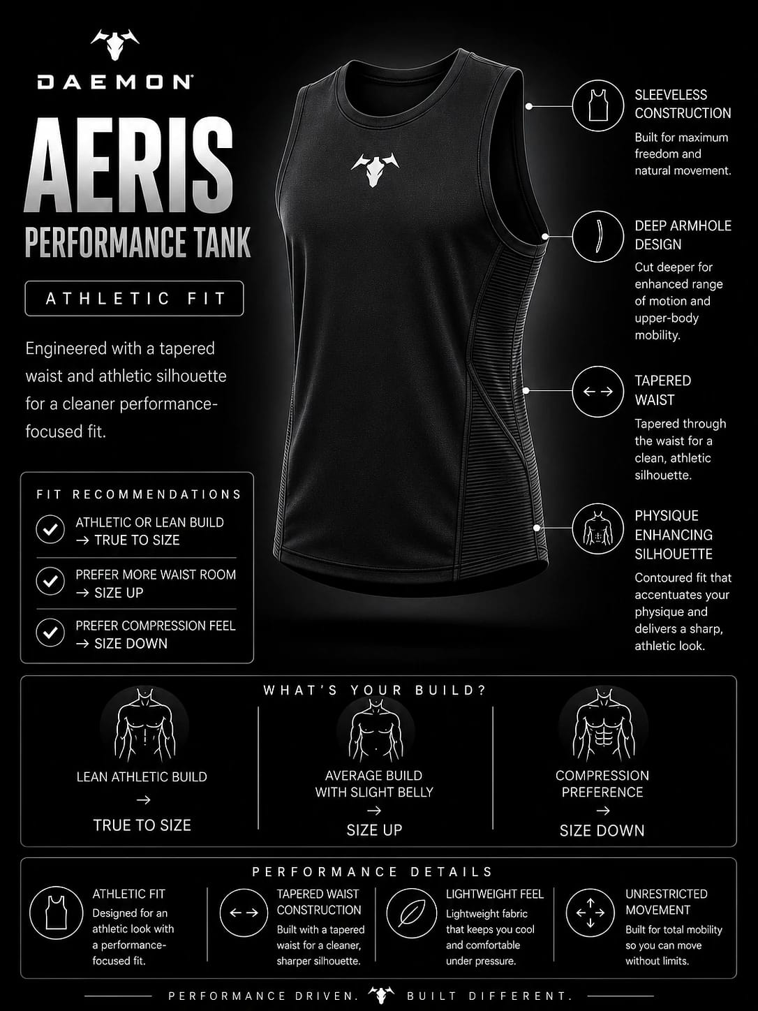 AERIS Performance Tank - Grey